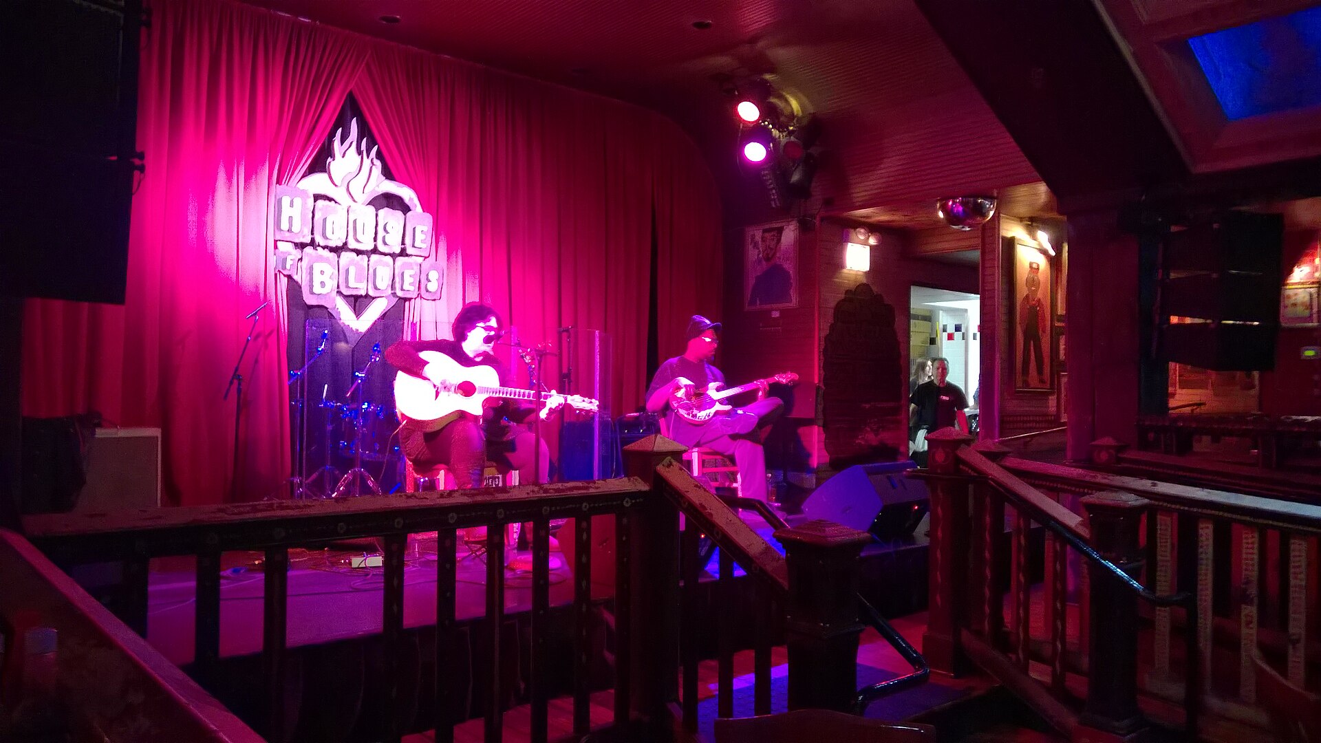 The stage at House of Blues Chicago